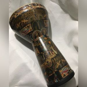 Remo Egyptian Print Djembe Drum Bongo